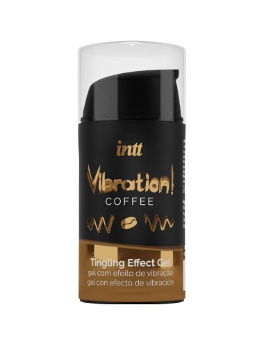 INTT - POTENTE ESTIMULANTE  ÍNTIMO GEL VIBRADOR LIQUIDO CAFÉ 15ML