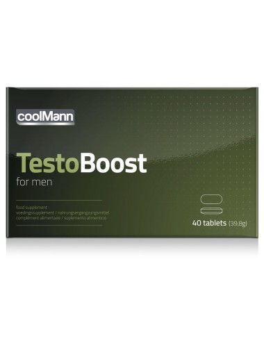 COOLMANN TESTO BOOST POTENCIADOR CON TRIBULUS TERRESTRIS 40 TABS