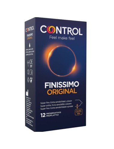 CONTROL FINISSIMO PRESERVATIVOS 12 UNIDADES