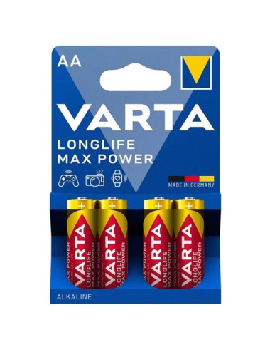 VARTA MAX POWER PILA ALCALINA AA LR6 BLISTER*4