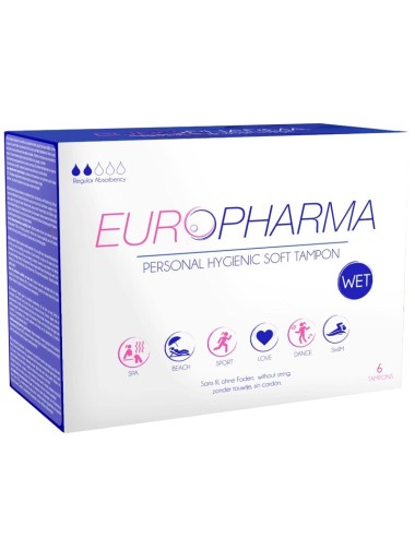 EUROPHARMA TAMPONS TAMPONES ACTION 6 UNIDADES