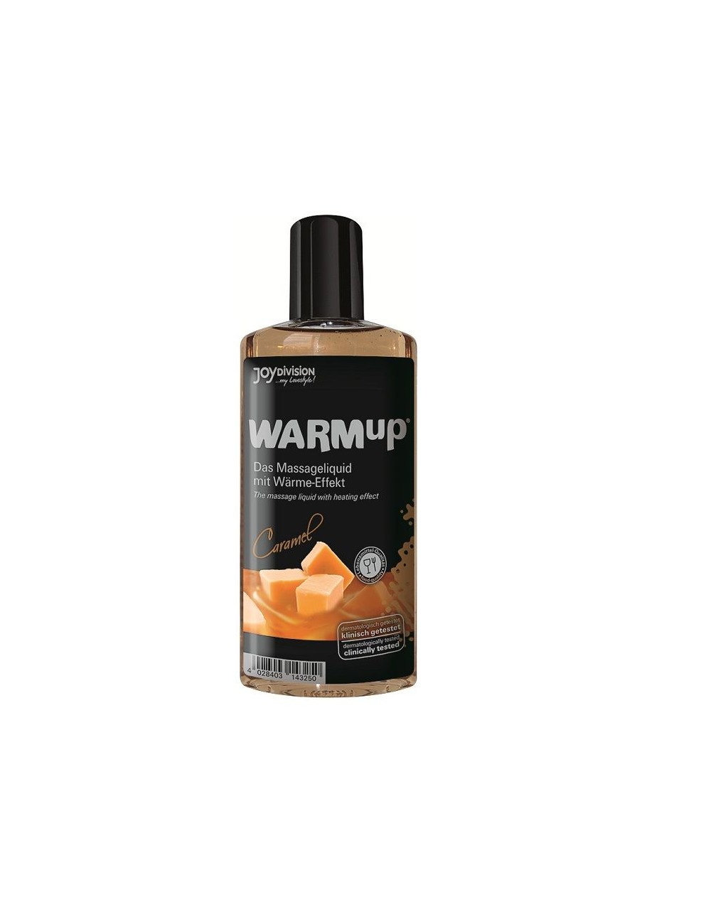 ACEITE DE MASAJE EFECTO CALOR CARAMELO 150ML