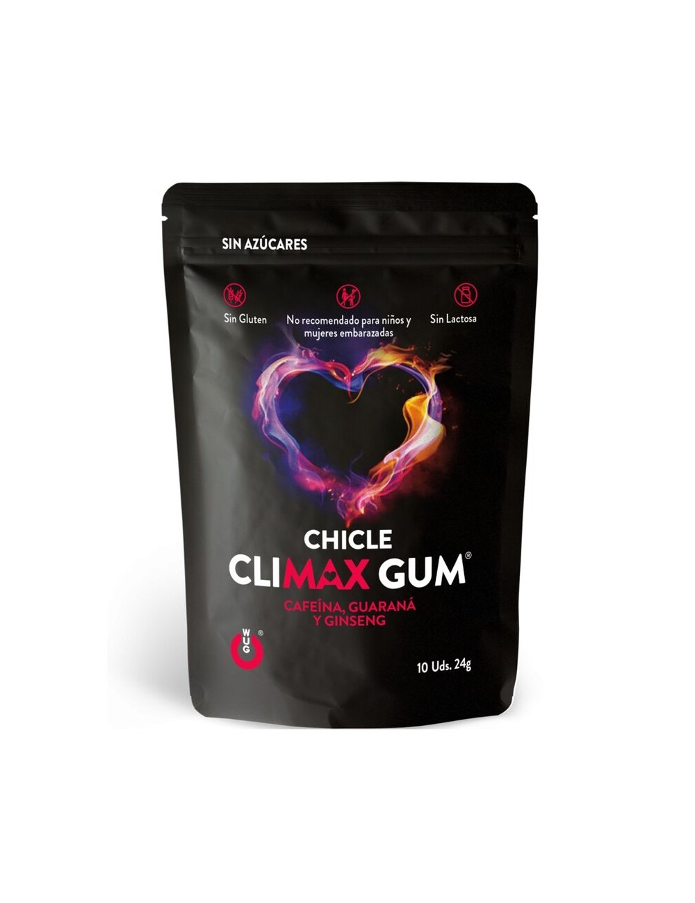 WUG GUM CLIMAX CHICLE 10 UNIDADES WUG GUM CLIMAX CHICLE 10 UNIDADES