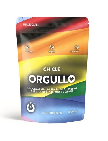 WUG GUM ORGULLO CHICLE PRIDE LGBT 10 UNIDADES