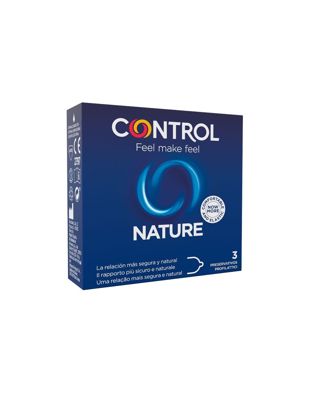 CONTROL NATURE PRESERVATIVOS 3 UNIDADES