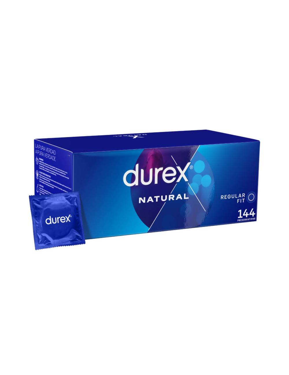 DUREX NATURAL 144 UNIDADES