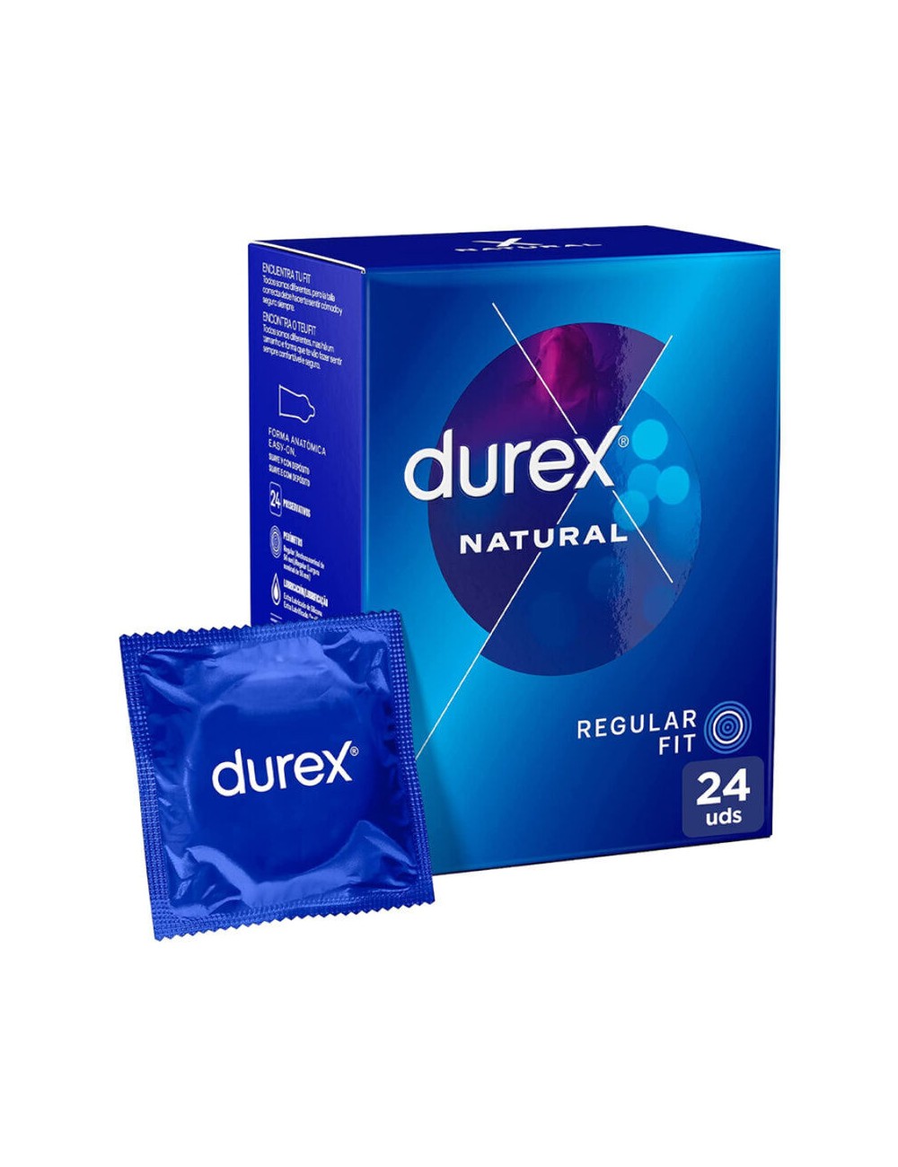 DUREX NATURAL PLUS 24 UNIDADES DUREX NATURAL PLUS 24 UNIDADES