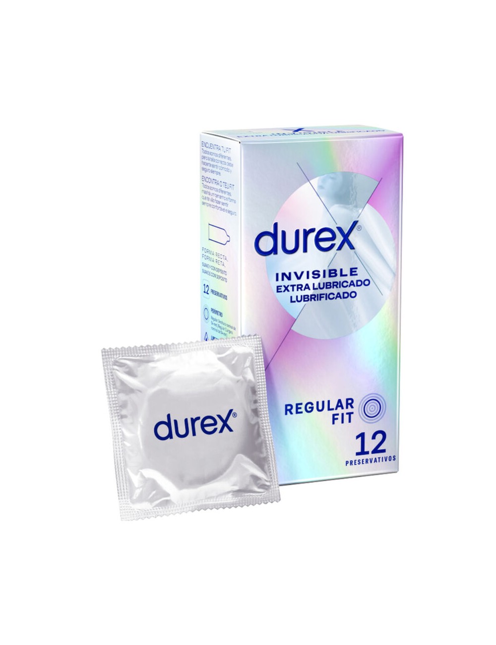 DUREX INVISIBLE EXTRA LUBRICADO 12 UDS DUREX INVISIBLE EXTRA LUBRICADO 12 UDS