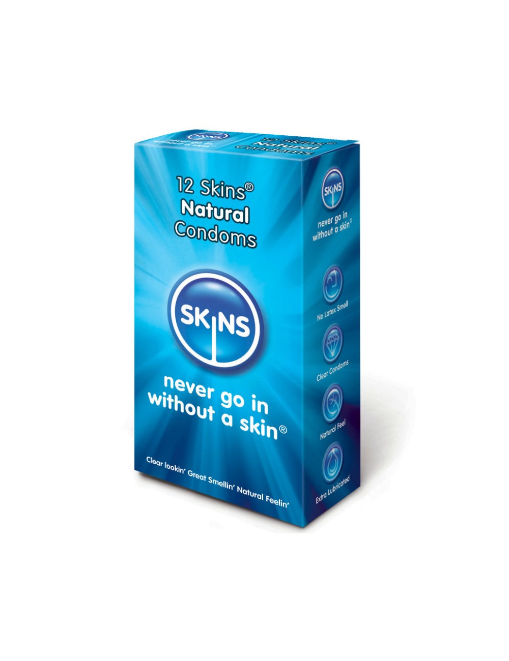 SKINS PRESERVATIVO NATURAL PACK 12 UDS SKINS PRESERVATIVO NATURAL PACK 12 UDS