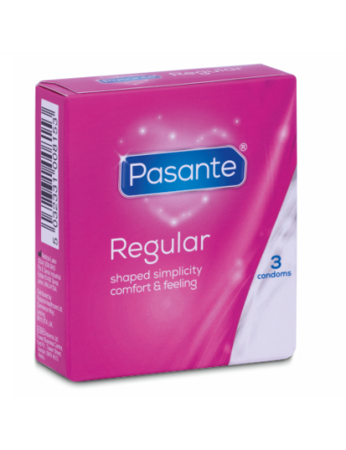 PASANTE CONDOM GAMA REGULAR 3 UNIDADES