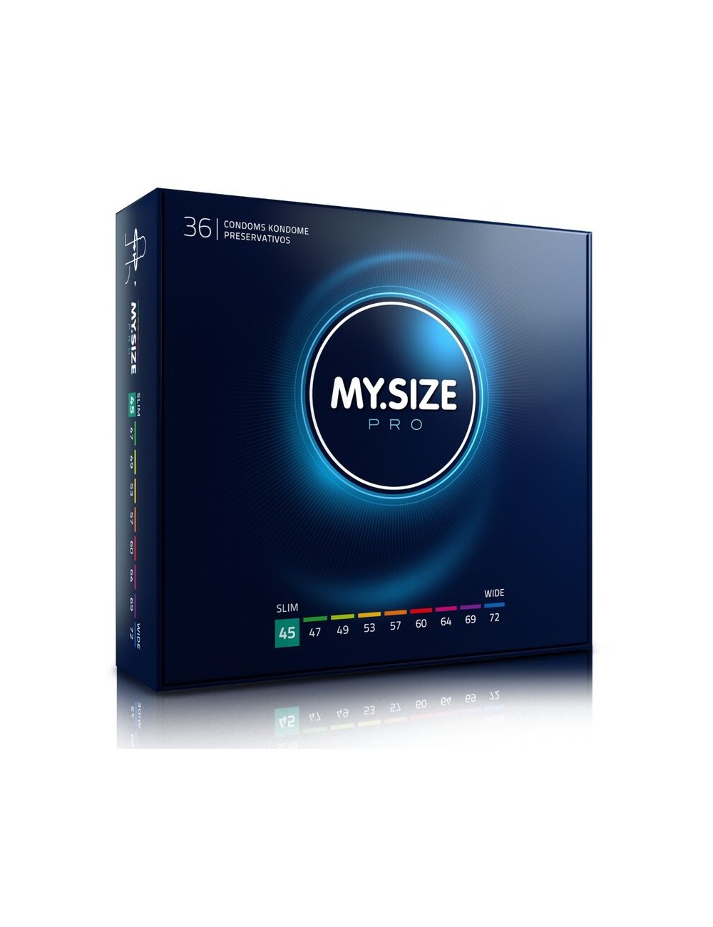 MY SIZE PRO PRESERVATIVOS 45 MM 36 UNIDADES