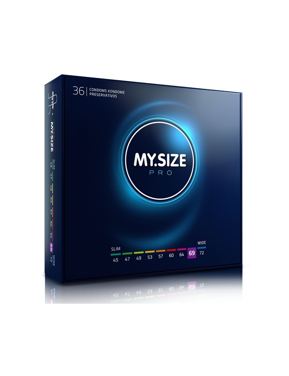 MY SIZE PRO PRESERVATIVOS 69 MM 36 UNIDADES
