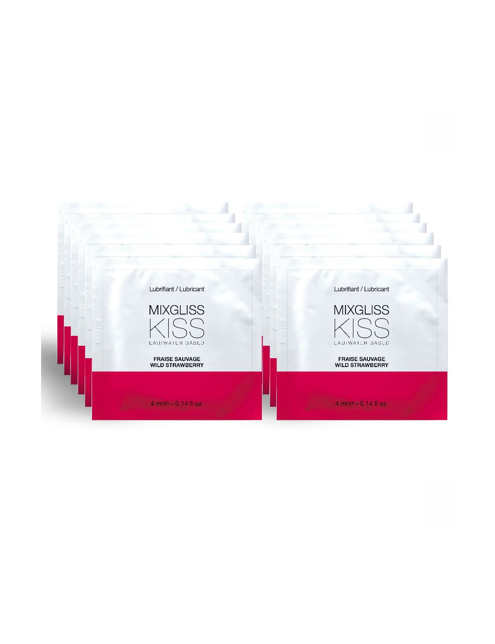 MIXGLISS LUBRICANTE BASE AGUA SABOR A FRESA 12 MONODOSIS 4ML MIXGLISS LUBRICANTE BASE AGUA SABOR A FRESA 12 MONODOSIS 4ML