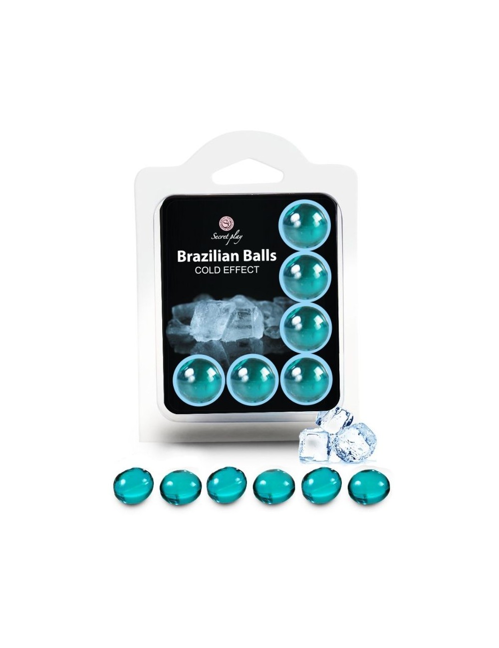 SECRETPLAY SET 6 BRAZILIAN BALLS EFECTO FRIO