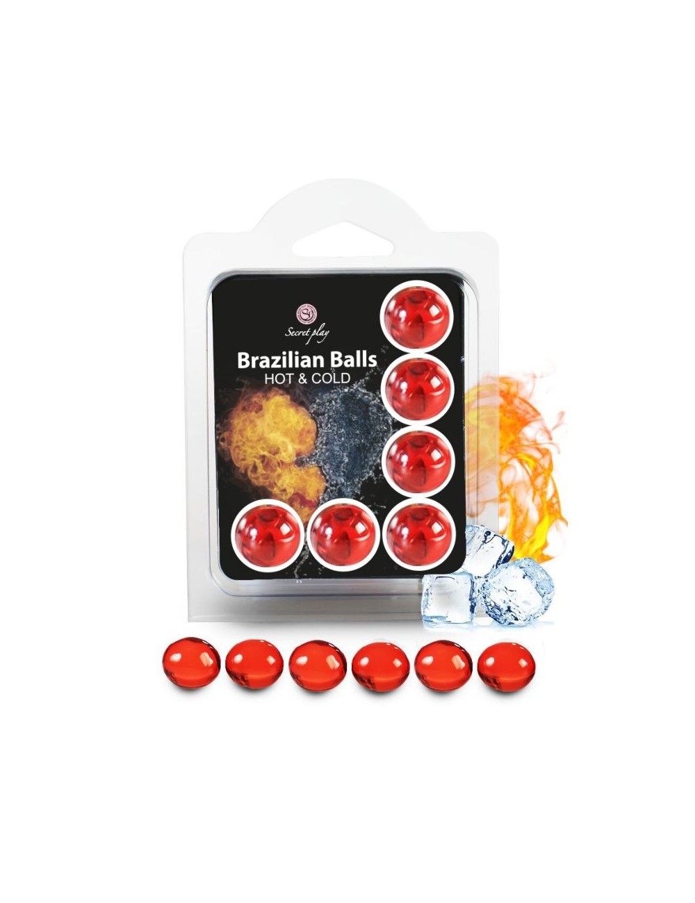 SECRETPLAY SET 6 BRAZILIAN BALLS EFECTO FRIO Y CALOR SECRETPLAY SET 6 BRAZILIAN BALLS EFECTO FRIO Y CALOR