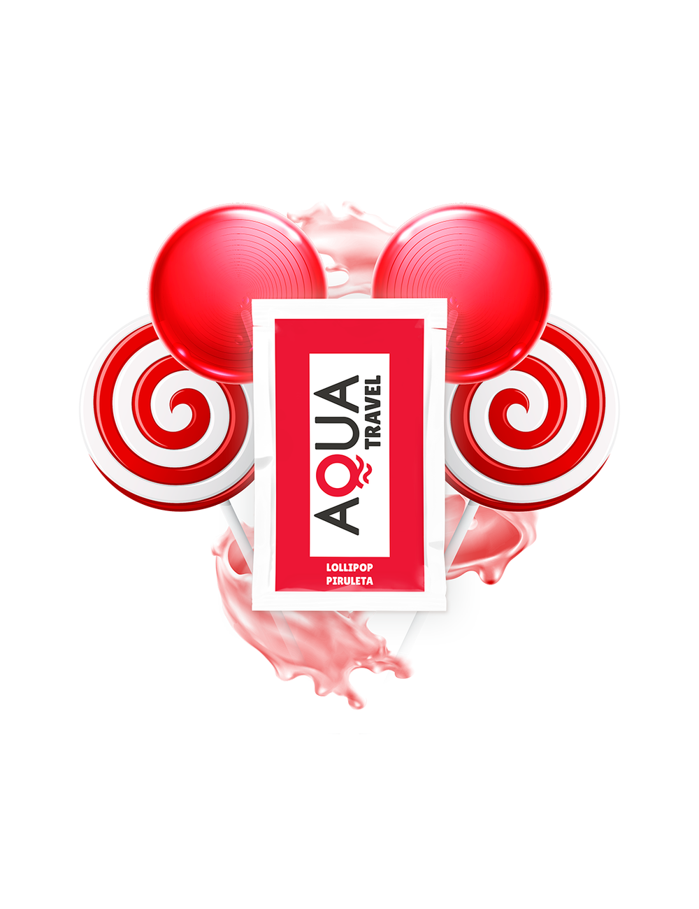 AQUA TRAVEL LUBRICANTE BASE AGUA SABOR PIRULETA- 6 ML AQUA TRAVEL LUBRICANTE BASE AGUA SABOR PIRULETA- 6 ML