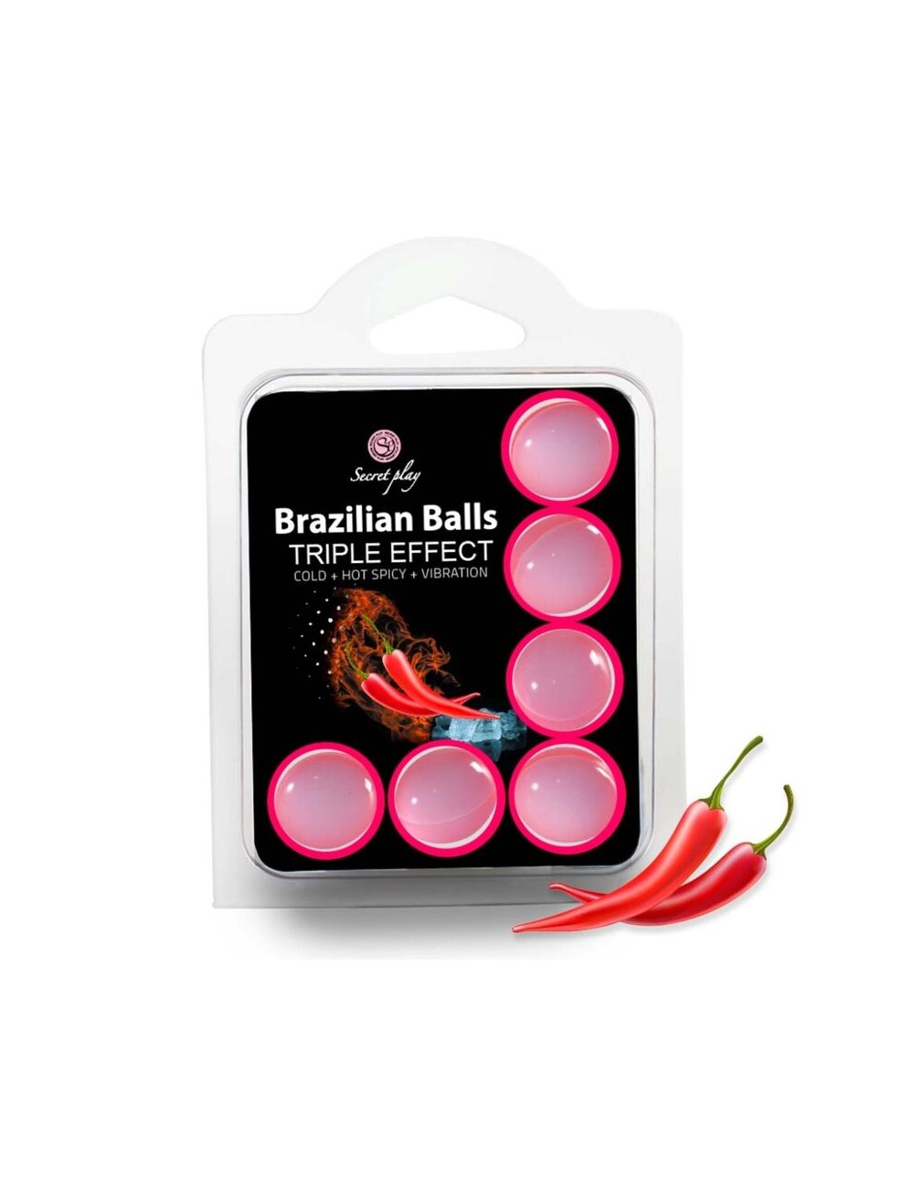 SECRET PLAY SET 6 BRAZILIAN BALLS TRIPLE EFECTO SECRET PLAY SET 6 BRAZILIAN BALLS TRIPLE EFECTO