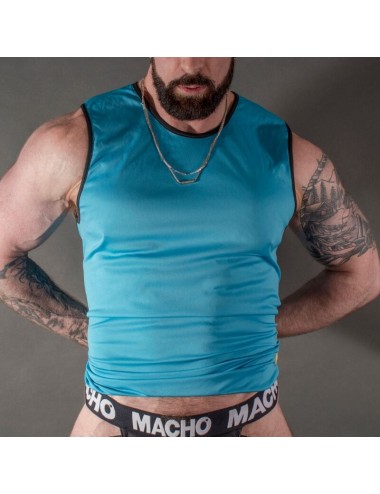 MACHO CAMISETA AZUL S/M