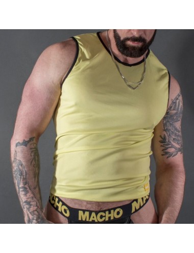 MACHO CAMISETA AMARILLO L/XL