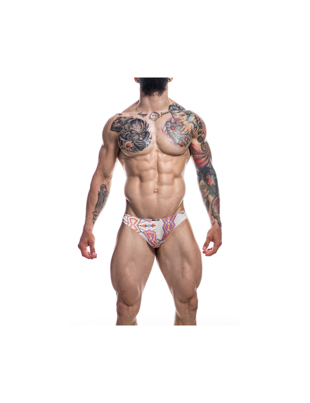 CUT4MEN - CALZONCILLO CORTE BAJO AZTEC L