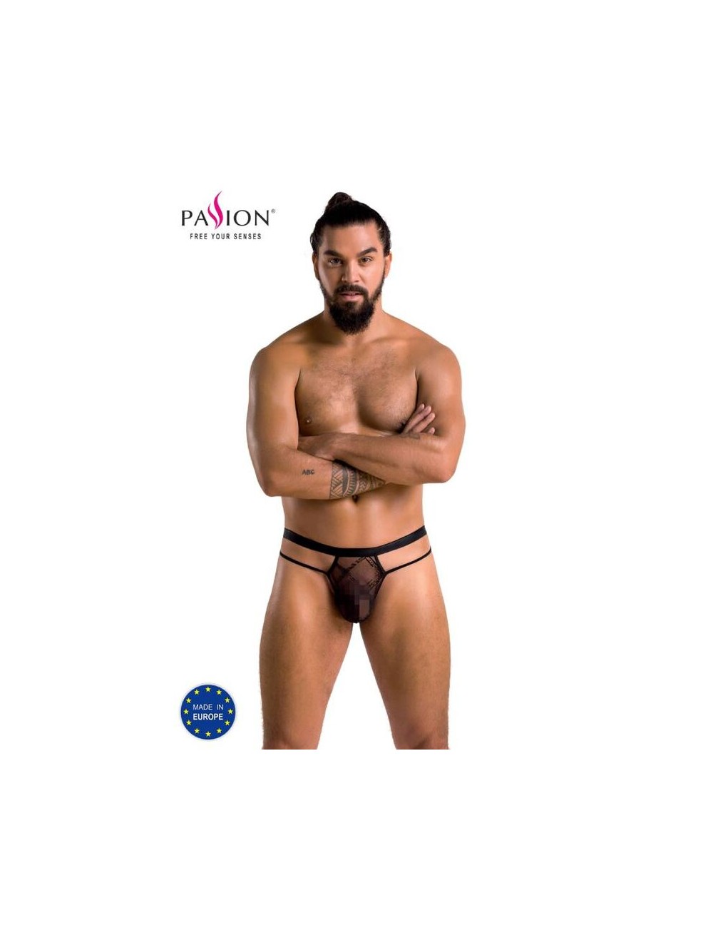 PASSION 029 TANGA COLLIN NEGRO L/XL PASSION 029 TANGA COLLIN NEGRO L/XL