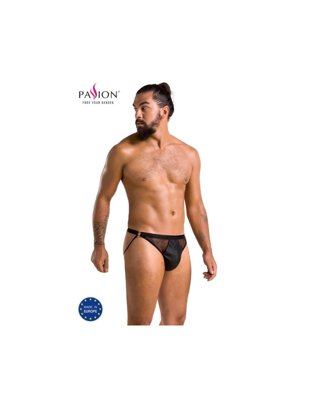 PASSION 034 SLIP OPEN LUKE NEGRO L/XL PASSION 034 SLIP OPEN LUKE NEGRO L/XL