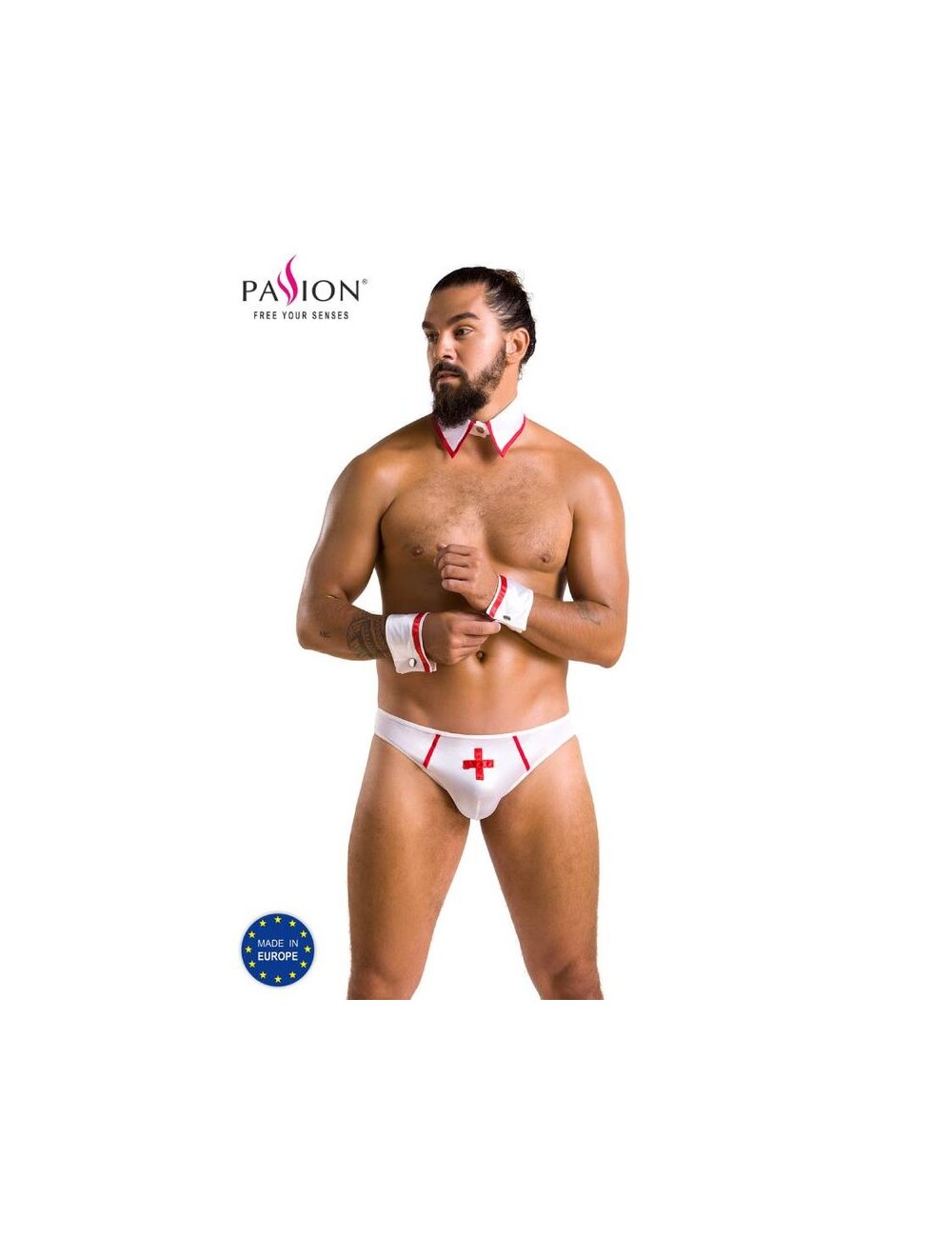 PASSION 037 SLIP GREGORY BLANCO S/M PASSION 037 SLIP GREGORY BLANCO S/M