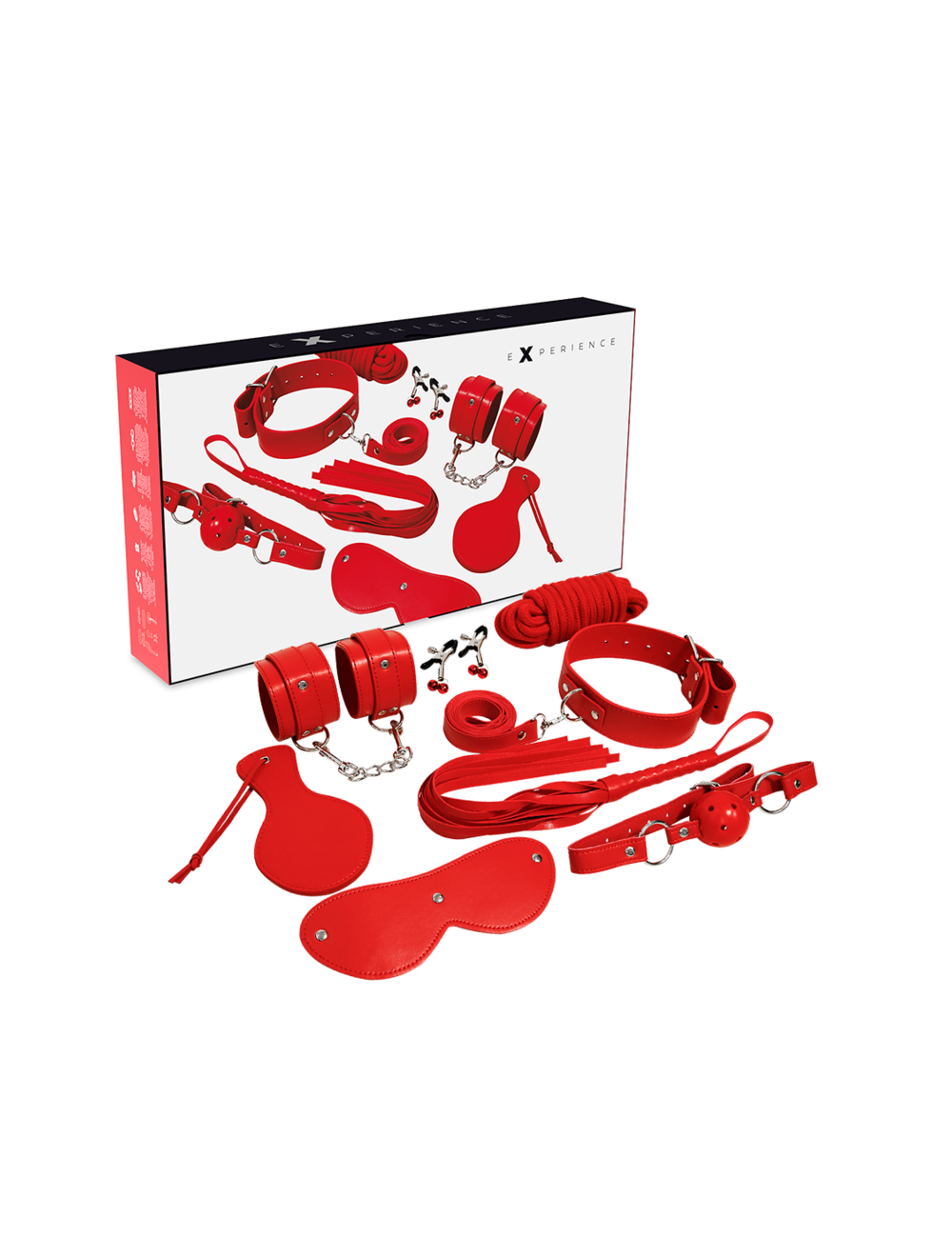 EXPERIENCE BDSM FETISH KIT SERIE RED EXPERIENCE BDSM FETISH KIT SERIE RED