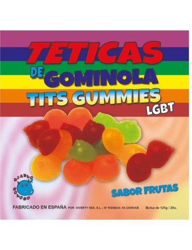 DIABLO GOLOSO - TETICAS DE GOMINOLA BRILLO SURTIDAS LGTB /es/pt/en/fr/it/