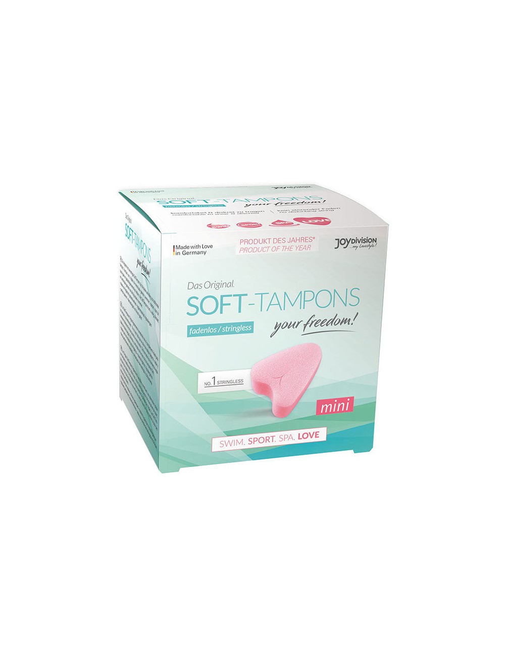 SOFT-TAMPONS TAMPONES ORIGINALES MINI LOVE / 3UDS SOFT-TAMPONS TAMPONES ORIGINALES MINI LOVE / 3UDS