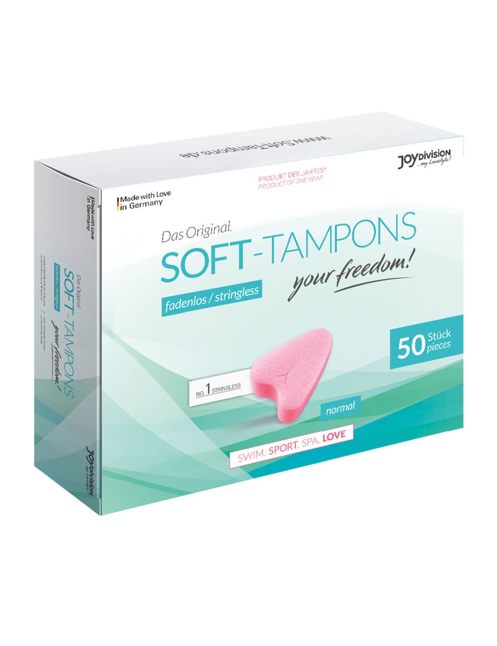 SOFT-TAMPONS TAMPONES ORIGINALES LOVE / 50UDS SOFT-TAMPONS TAMPONES ORIGINALES LOVE / 50UDS
