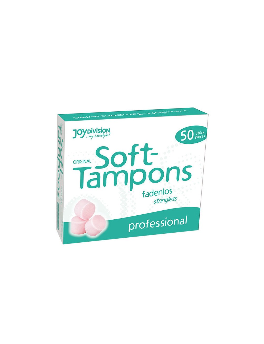 SOFT-TAMPONS TAMPONES ORIGINALES PROFESSIONAL/ 50UDS