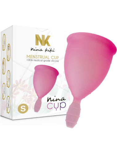 NINA CUP COPA MENSTRUAL TALLA S ROSA