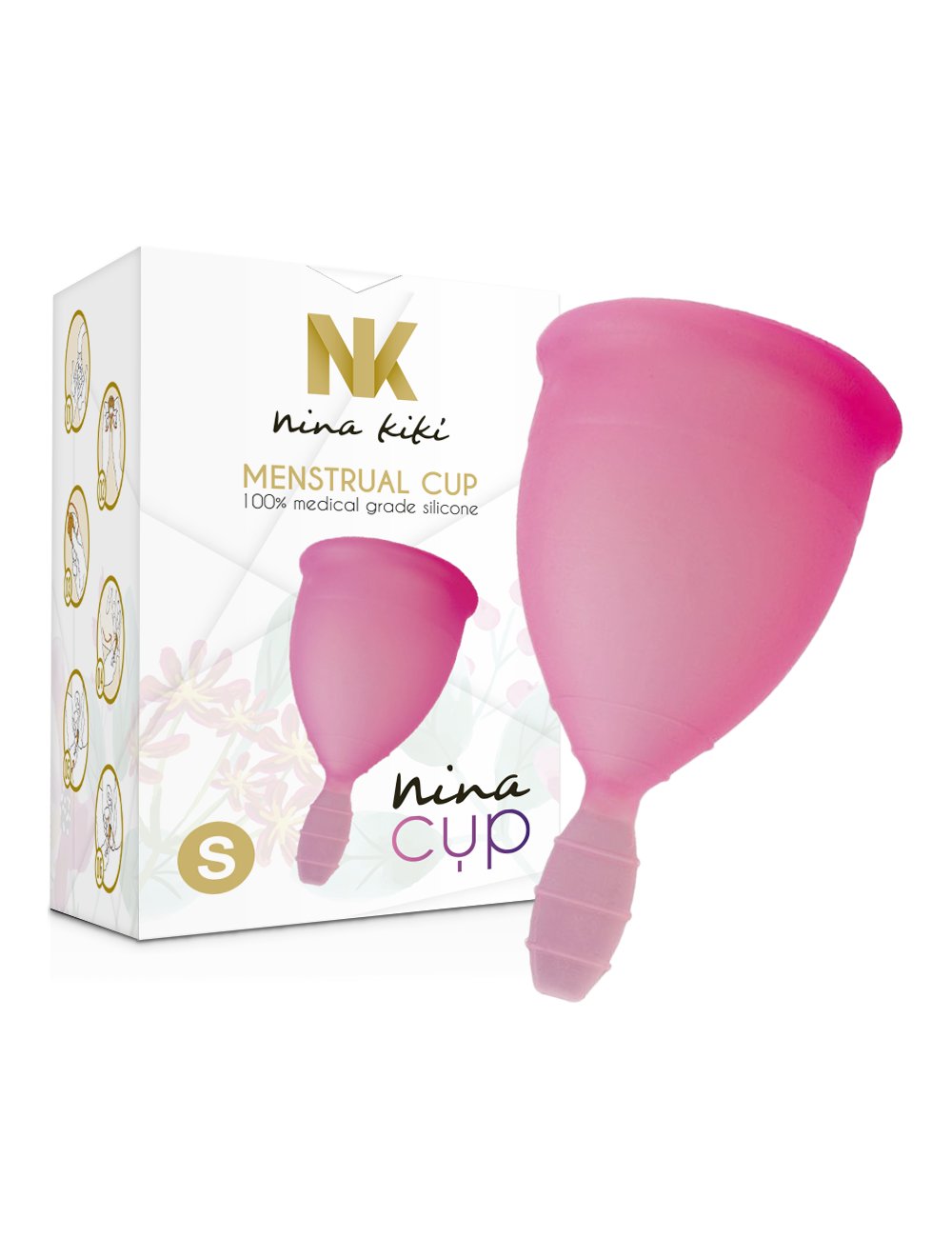 NINA CUP COPA MENSTRUAL TALLA S ROSA NINA CUP COPA MENSTRUAL TALLA S ROSA