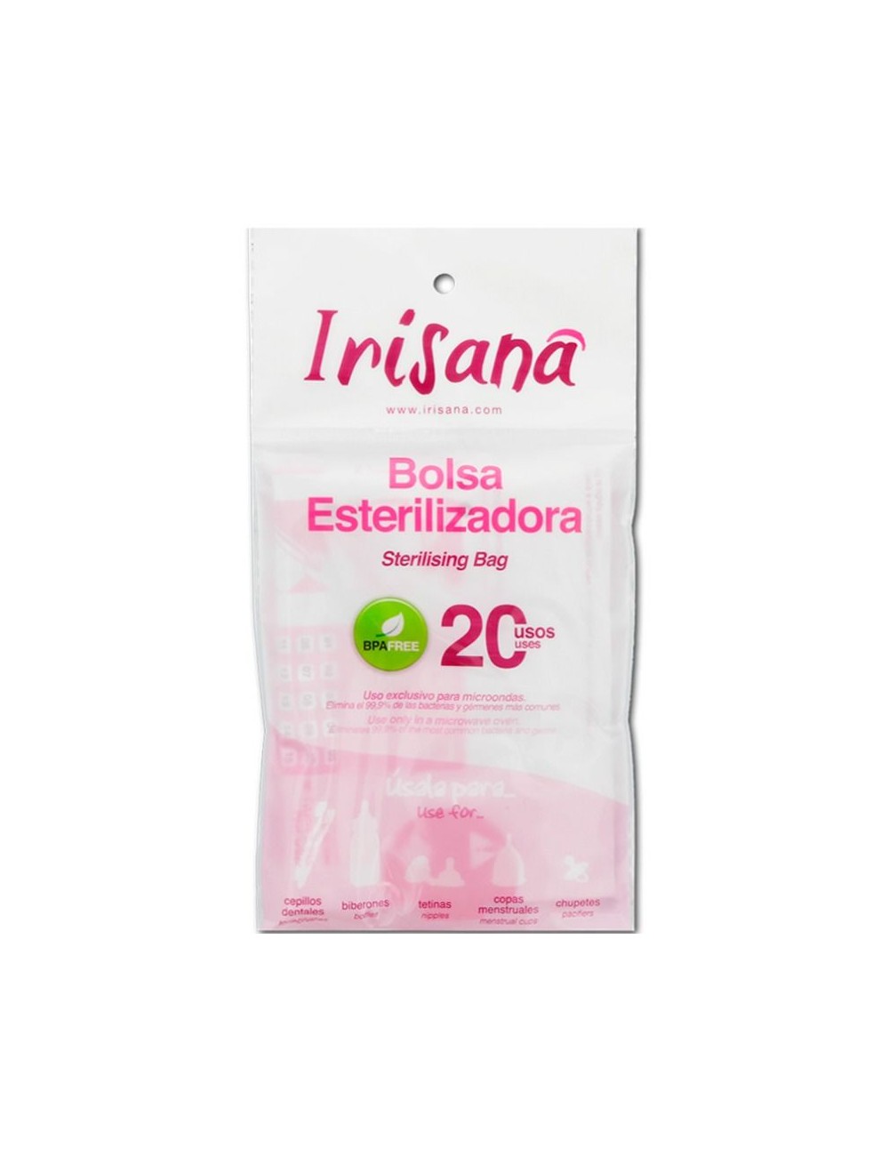 IRISANA BOLSA ESTERILIZADORA 1 UNIDAD