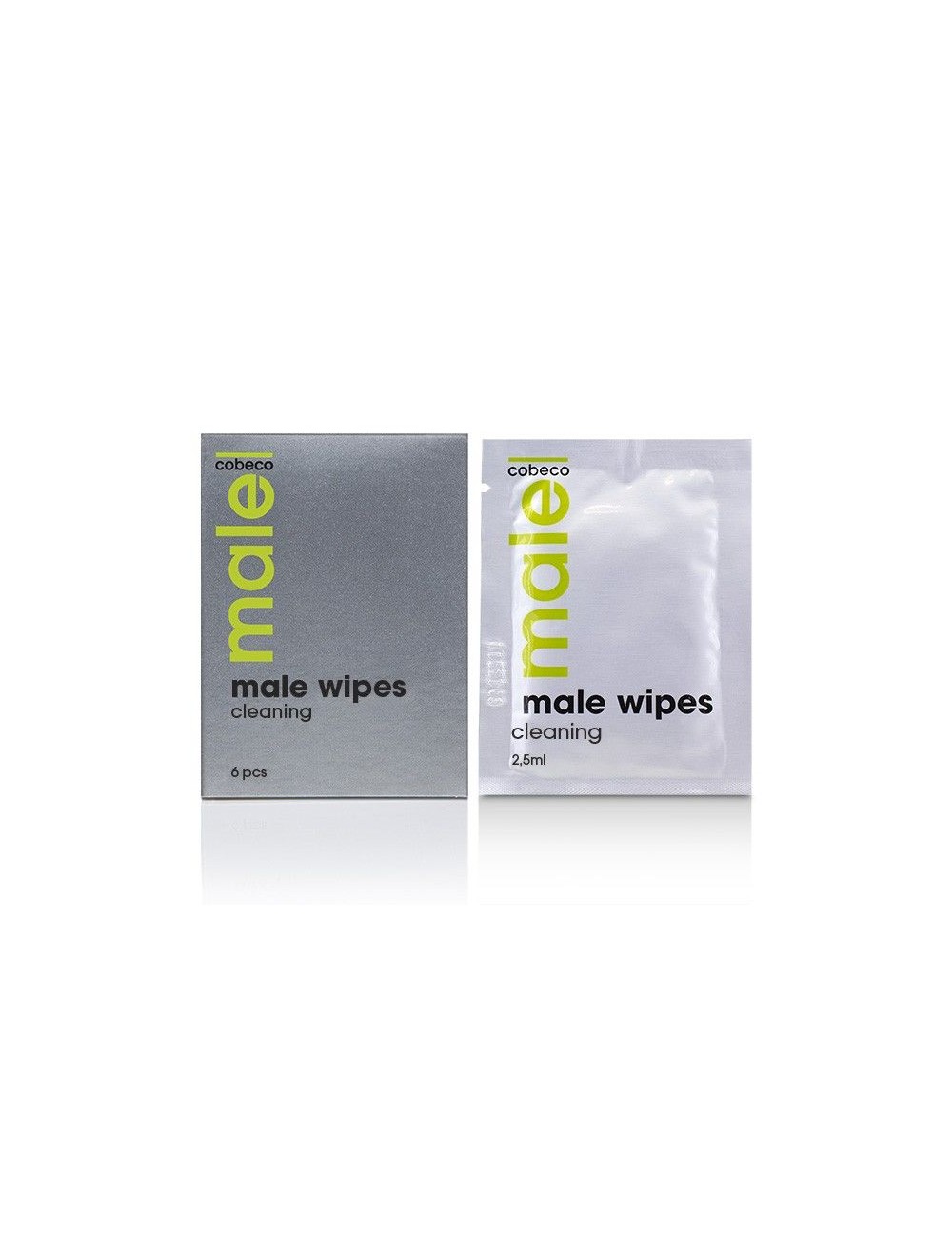 COBECO MALE WIPES TOALLITAS HIGIENICAS 6 X 2.5ML COBECO MALE WIPES TOALLITAS HIGIENICAS 6 X 2.5ML