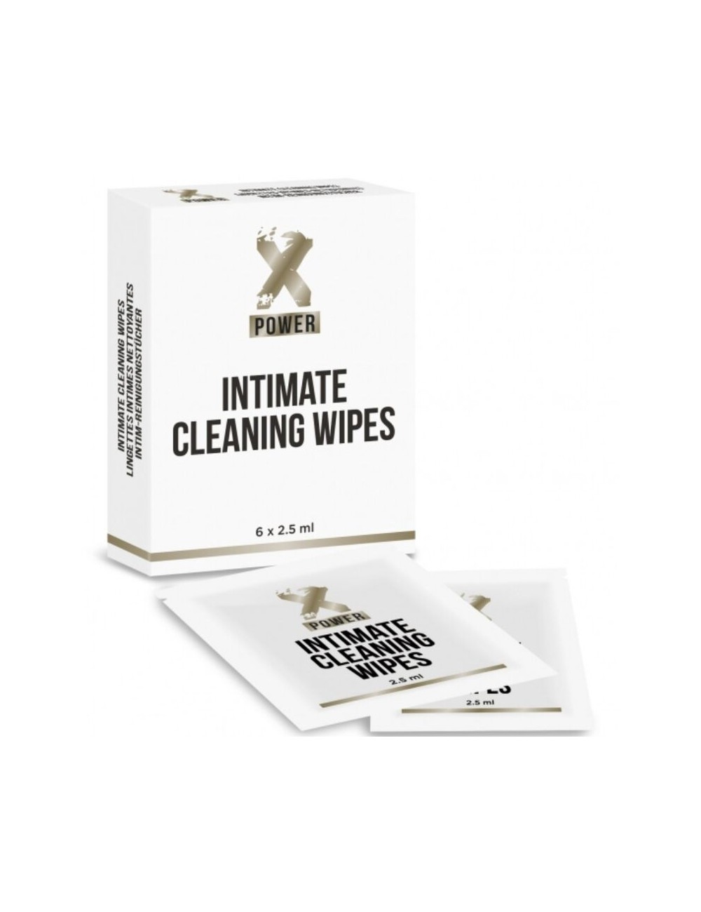 XPOWER INTIMATE CLEANING WIPES TOALLITAS LIMPIEZA INTIMA 6 UNIDADES XPOWER INTIMATE CLEANING WIPES TOALLITAS LIMPIEZA INTIMA 6 UNIDADES