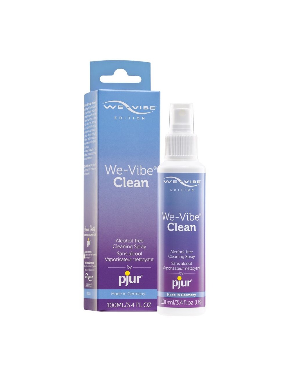 WE-VIBE BY PJUR LIMPIADOR JUGUETES 100 ML WE-VIBE BY PJUR LIMPIADOR JUGUETES 100 ML