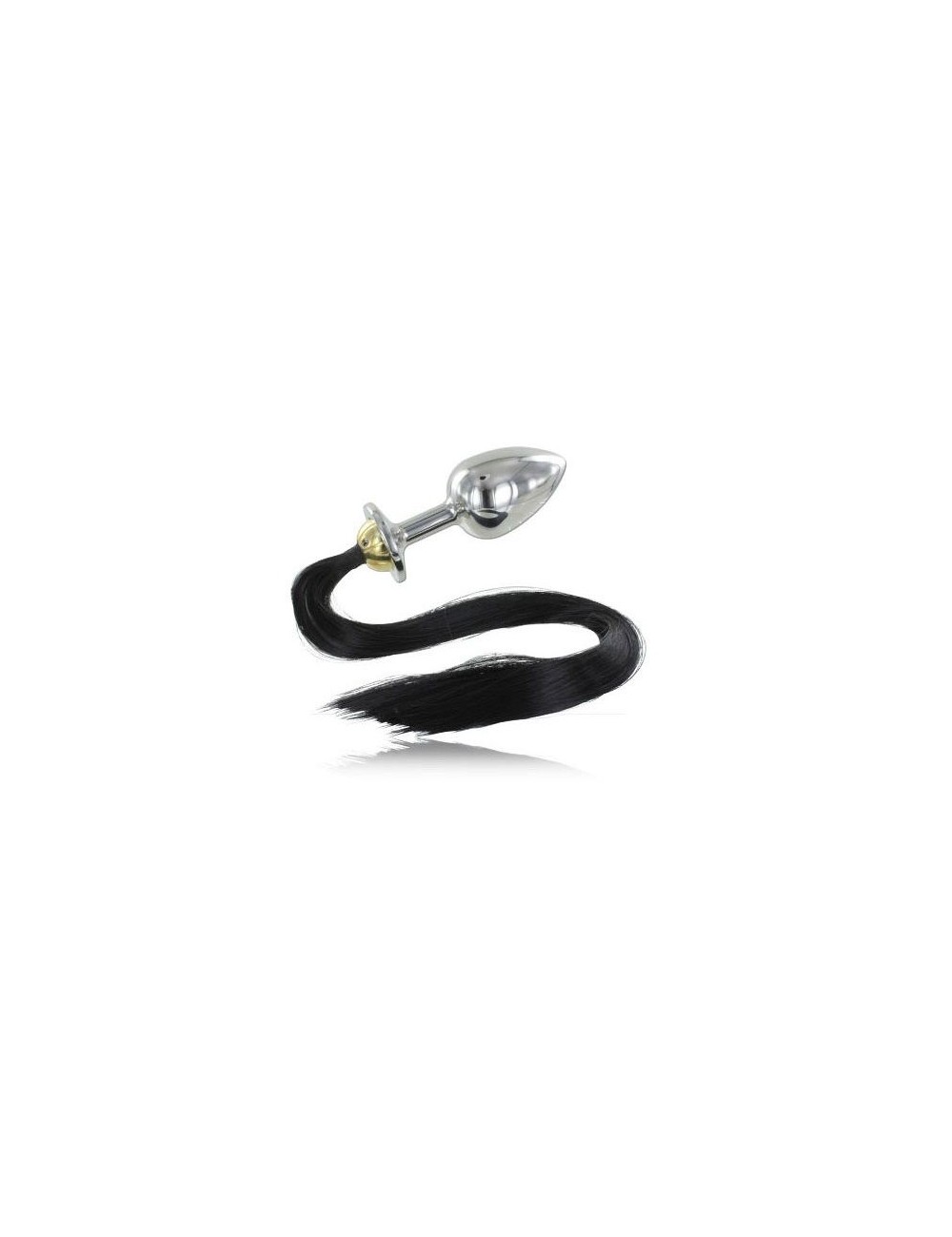METALHARD PLUG ANAL ACERO CON COLA 8.89CM METALHARD PLUG ANAL ACERO CON COLA 8.89CM
