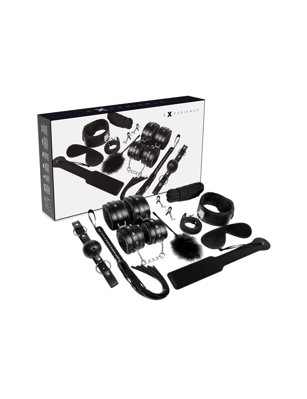 EXPERIENCE BDSM FETISH KIT SERIE BLACK