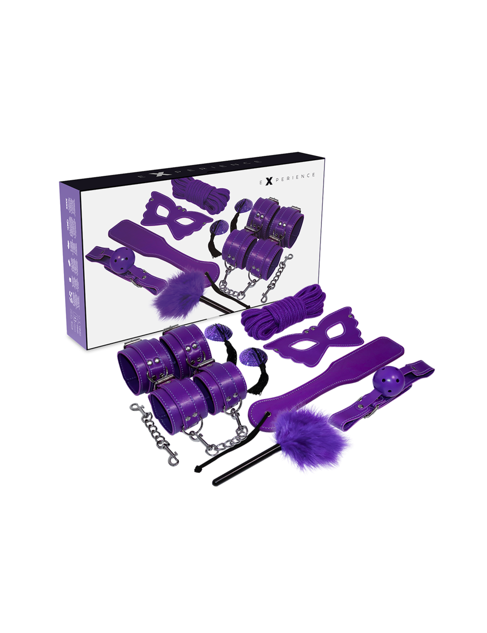 EXPERIENCE BDSM FETISH KIT SERIE PURPLE