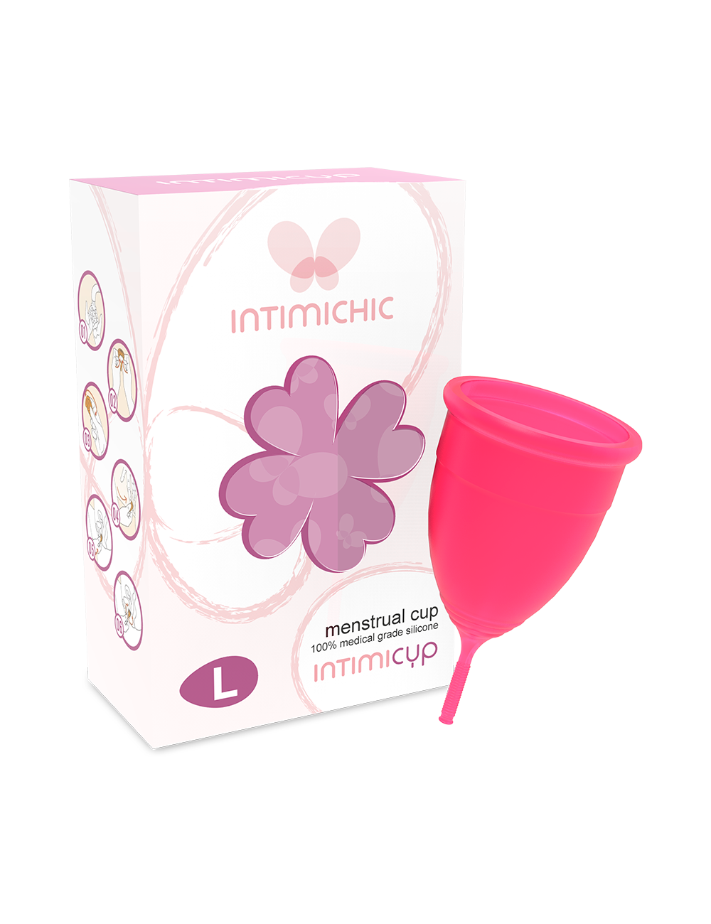 INTIMICHIC COPA MENSTRUAL SILICONA MEDICA L INTIMICHIC COPA MENSTRUAL SILICONA MEDICA L