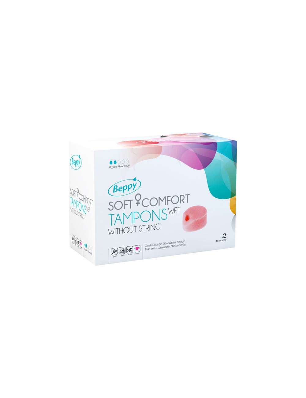 BEPPY TAMPONES LUBRICADOS 2 UDS BEPPY TAMPONES LUBRICADOS 2 UDS