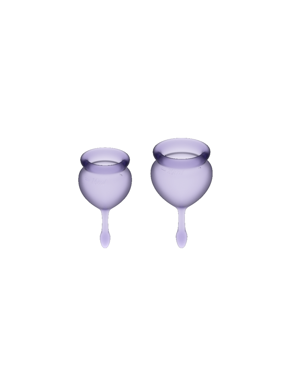 SATISFYER FEEL GOOD KIT COPA MENSTRUAL LILA 15+20ML SATISFYER FEEL GOOD KIT COPA MENSTRUAL LILA 15+20ML