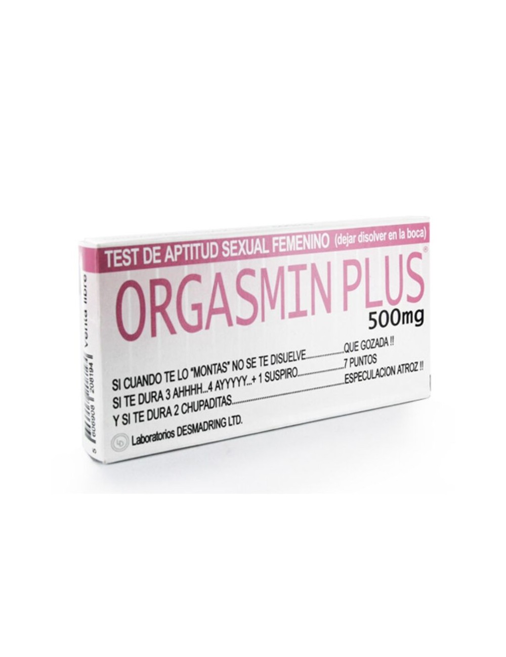 ORGASMIN PLUS CAJA DE CARAMELOS FEMENINO