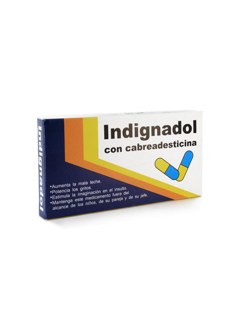 INDIGNADOL CAJA DE CARAMELOS.