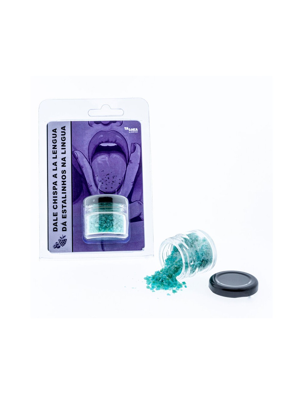 TALOKA - ¡DALE CHISPA A LA LENGUA! BESOS MÁGICOS FRAMBUESA AZUL TALOKA - ¡DALE CHISPA A LA LENGUA! BESOS MÁGICOS FRAMBUESA AZUL