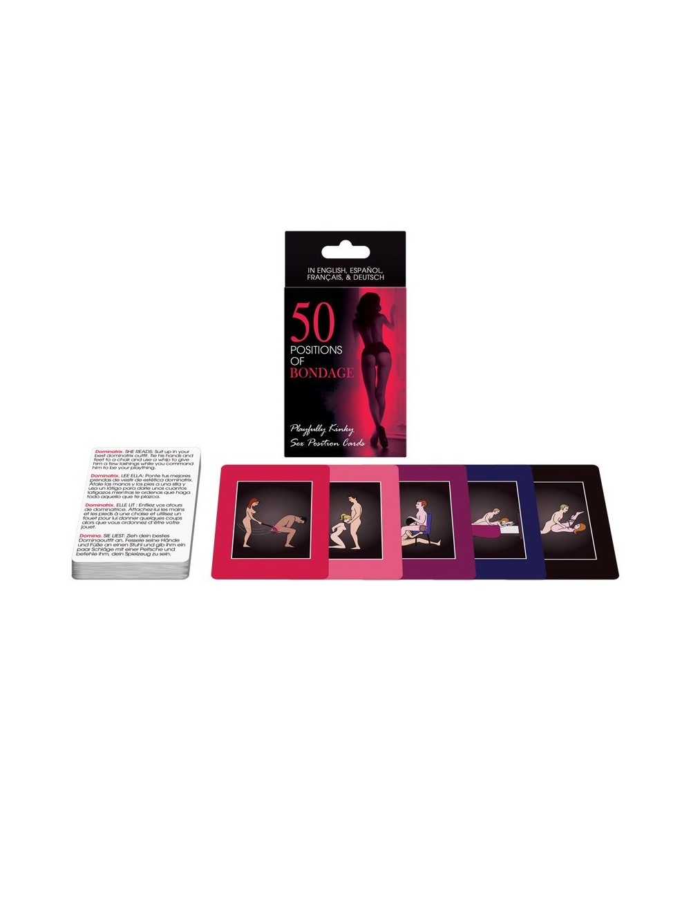 CARTAS 50 POSICIONES DE BONDAGE ES/EN/DE/FR CARTAS 50 POSICIONES DE BONDAGE ES/EN/DE/FR