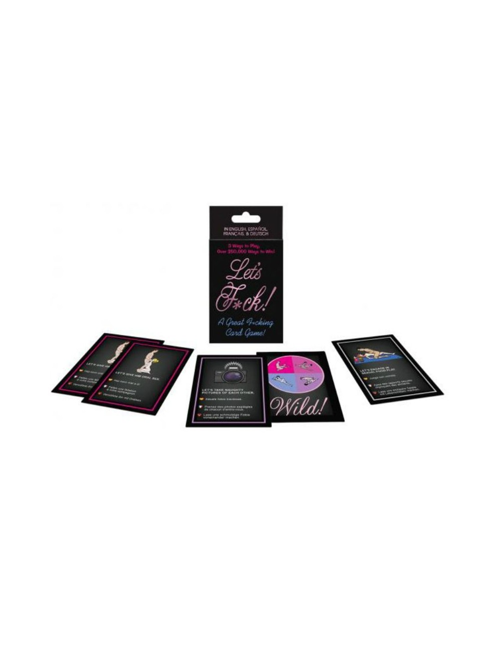 KHEPER GAMES - JUEGO CARTAS LET'S F*CK! ES/EN/DE/FR KHEPER GAMES - JUEGO CARTAS LET'S F*CK! ES/EN/DE/FR