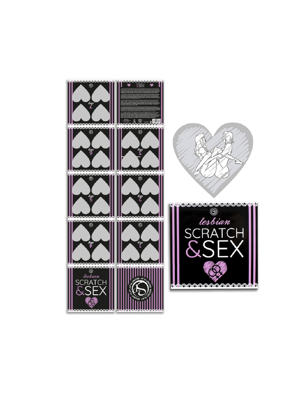 SECRETPLAY SCRATCH & SEX JUEGO PAREJAS POSTURAS LESBICAS (ES/EN/FR/PT/DE) SECRETPLAY SCRATCH & SEX JUEGO PAREJAS POSTURAS LESBICAS (ES/EN/FR/PT/DE)